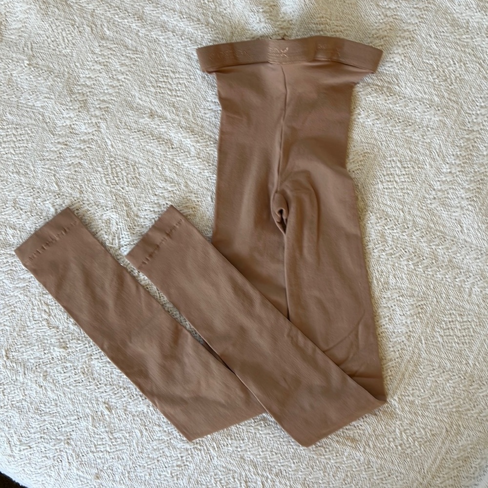 Capezio footless tights